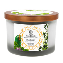 Load image into Gallery viewer, Patchouli and Green Aventurine Gemstone Candle - Good Luck