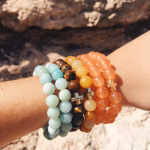 Load image into Gallery viewer, Tiger's Eye & Elastic Bracelet