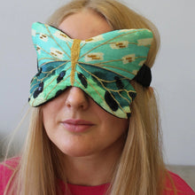 Load image into Gallery viewer, Papillon Green Eyemask