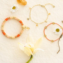 Load image into Gallery viewer, Imaginary Citrine Bracelet Gold Plated