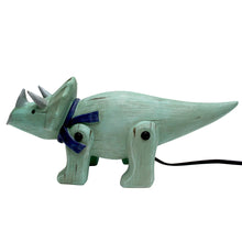 Load image into Gallery viewer, Wood Effect Cute Triceratops Light