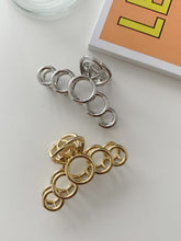 Load image into Gallery viewer, Hárklemmur í gulli og silfri