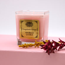 Load image into Gallery viewer, Soybean Jar Candles - Pomegranate &amp; Orange
