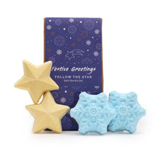 Load image into Gallery viewer, Follow the Star Christmas Bath Bomb Gift Pack
