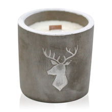 Load image into Gallery viewer, Concrete Soy Candle -  Whiskey &amp; Woodsmoke
