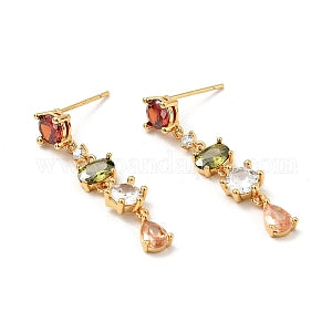 Cubic Zirconia Dangle eyrnalokkar