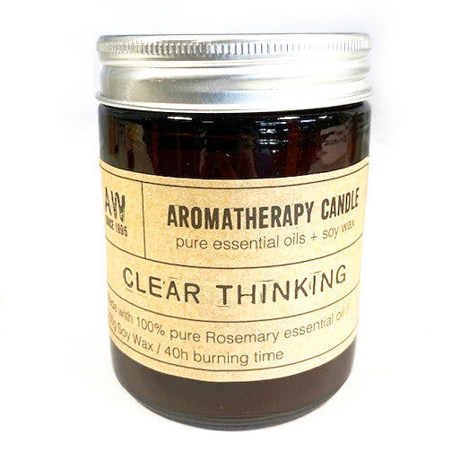 Aromatherapy Soy Candle - Clear Thinking (Vegan)