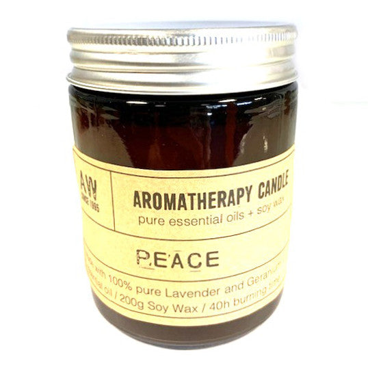 Aromatherapy Soy Candle - Peace