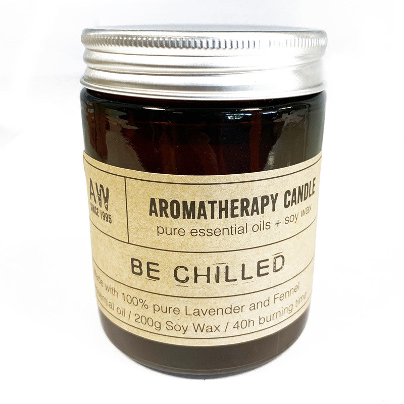 Aromatherapy Soy Candle - Be Chilled