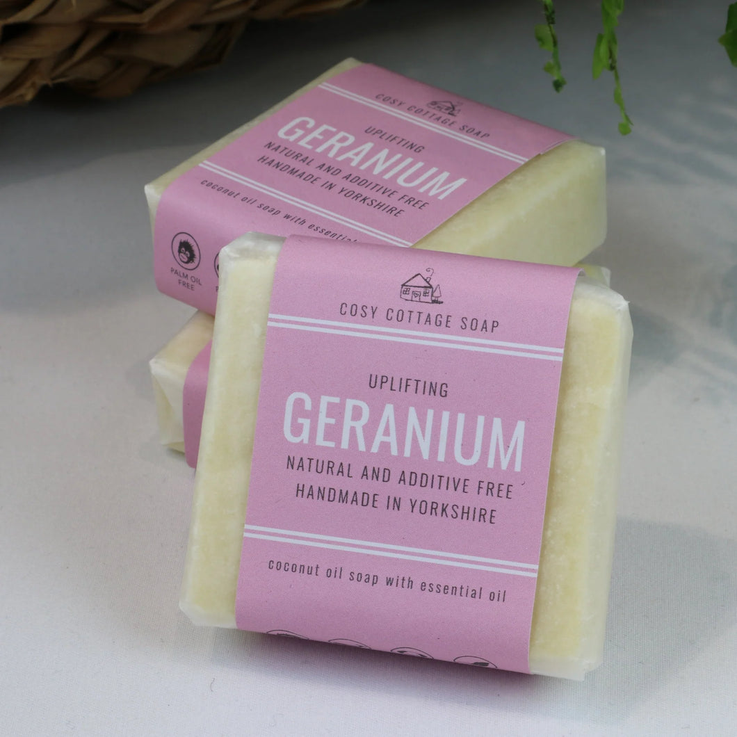 Uplifting Geranium Soap