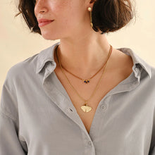 Load image into Gallery viewer, Imagine Tiger Eye Necklace Gold Plated
