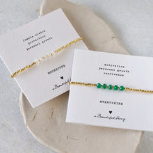 Load image into Gallery viewer, Essential Aventurine Bracelet Gold Colored
