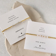 Load image into Gallery viewer, Essential Labradorite Bracelet Gold Colored
