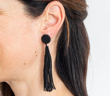 Load image into Gallery viewer, The Finley Earring Black
