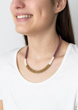 Load image into Gallery viewer, The Golden Division Necklace Cream
