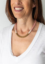 Load image into Gallery viewer, The Golden Division Necklace Hibiscus
