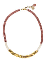 Load image into Gallery viewer, The Golden Division Necklace Terracotta
