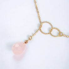 Load image into Gallery viewer, Rose Quartz Drop
