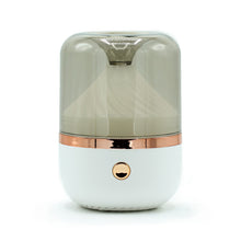 Load image into Gallery viewer, Urban Aroma Diffuser White &amp; Bronze- USB - Colour Change
