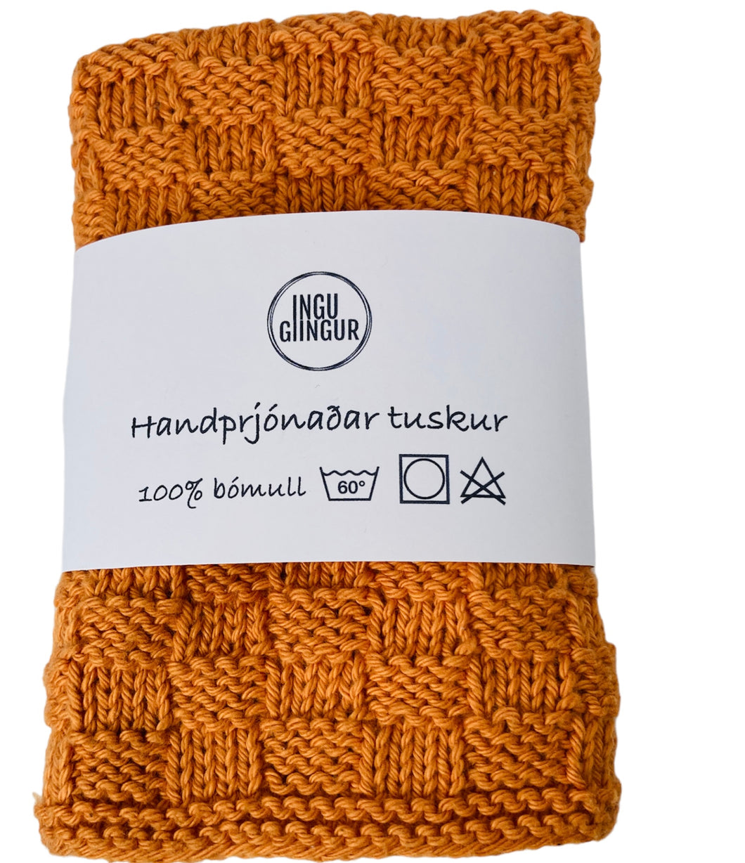 Appelsínugular tuskur